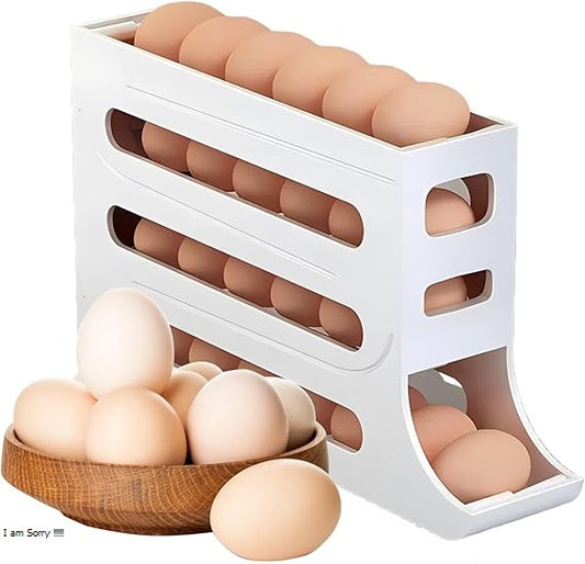 Organizador De Huevos-Dispensador de 4 Pisos